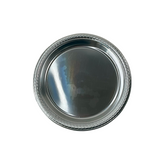 PLATO PLATEADO X10 18CM